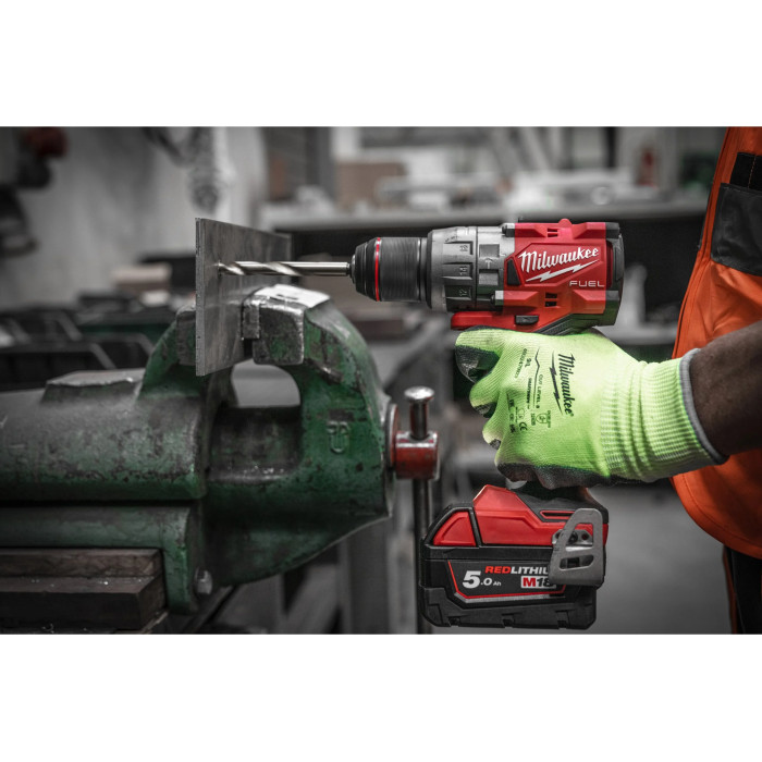 Дриль-шуруповерт ударний акумуляторний Milwaukee M18 FPD3-402C 4933492473 - зображення 10