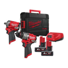 Набор аккумуляторных инструментов Milwaukee M12 FPP2H2-402X 4933492512