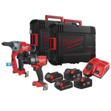 Набір акумуляторних інструментів Milwaukee M18 FPP2G3-524XEU 4933492529