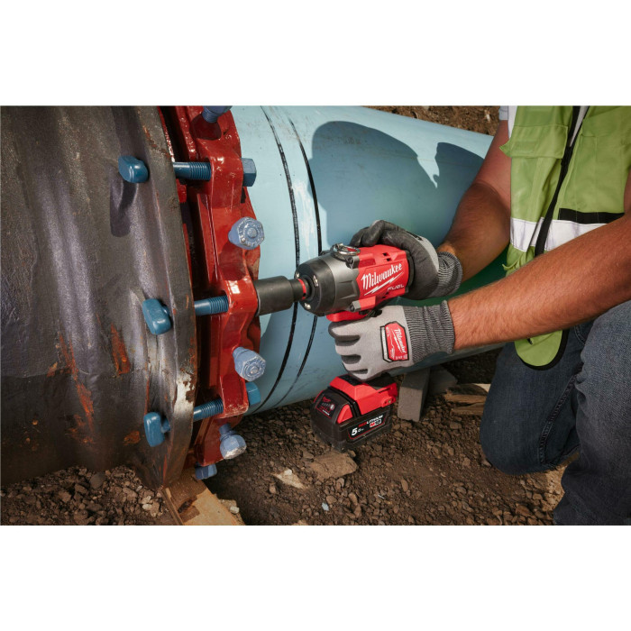Гайковёрт ударный аккумуляторный Milwaukee M18 FHIW2P12-0X без АКБ - изображение 5