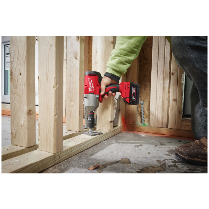 Гайковёрт высокомоментный аккумуляторный Milwaukee M18 BLHIWF12-0X 4933492787 без АКБ - изображение 4