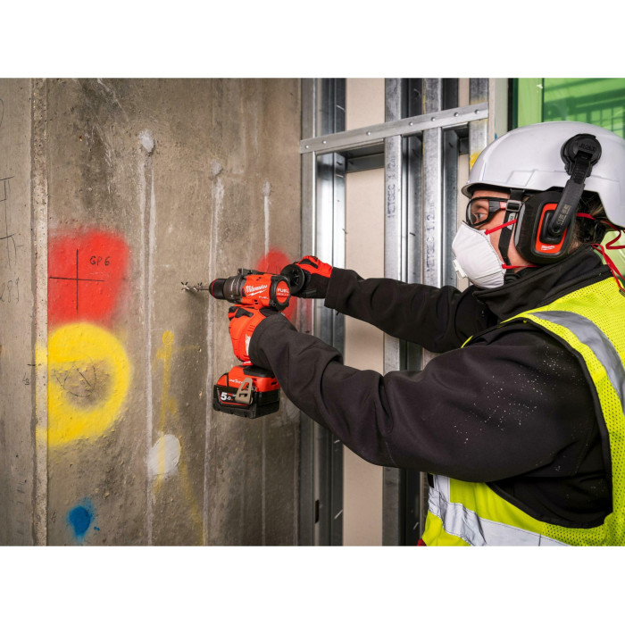 Дрель-шуруповёрт ударная аккумуляторная Milwaukee M18 ONEPD3-502X 4933492801 - изображение 13