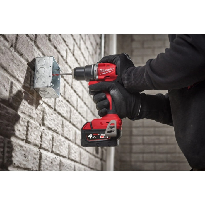 Дриль-шуруповерт ударний акумуляторний Milwaukee M18 BLPDRC-0 4933492820/B2 - зображення 6
