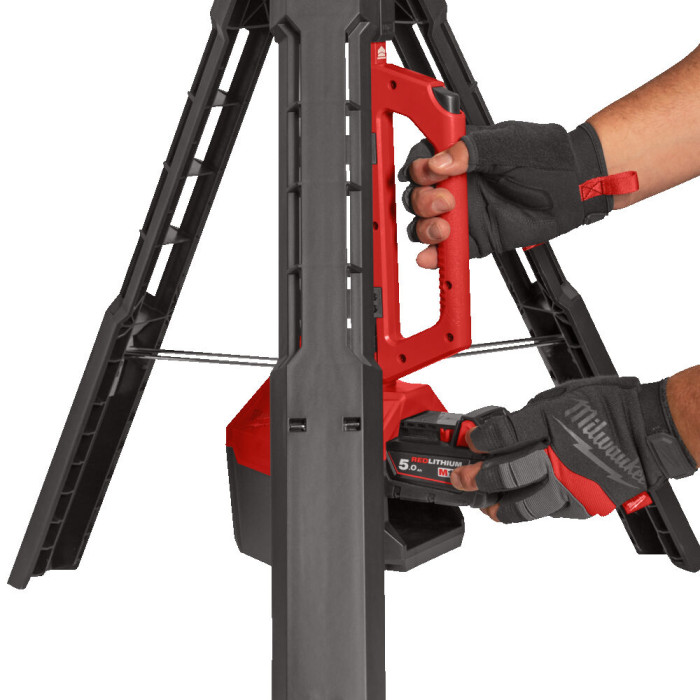 Прожектор світлодіодний акумуляторний Milwaukee M18 SAL2-502B 4933492903 - зображення 7
