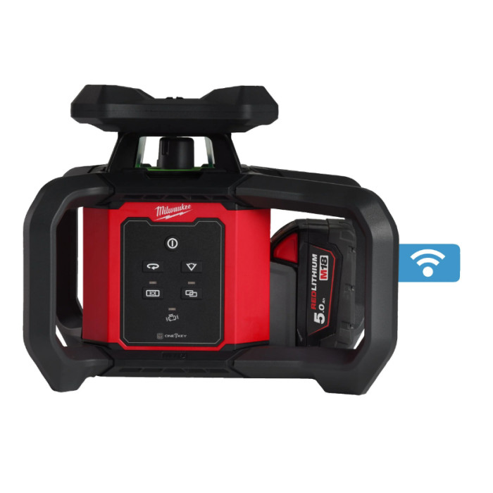 Рівень лазерний ротаційний Milwaukee M18 RLOHVG300-501C 4933493194 - зображення 4
