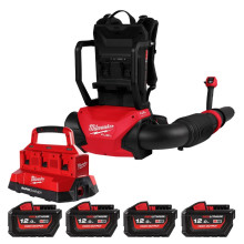 Повітродувка акумуляторна ранцева Milwaukee M18 F2BPB-124 4933493213