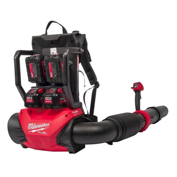 Повітродувка акумуляторна ранцева Milwaukee M18 F2BPB-124 4933493213 - зображення 2