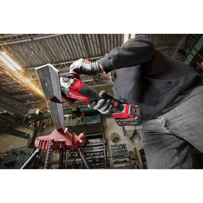 Угловая шлифмашина аккумуляторная Milwaukee M18 FHSAG125XPDB2-802X 4933493418 - изображение 7