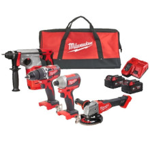 Набор аккумуляторных инструментов Milwaukee M18 FPP4R-502B 4933493562