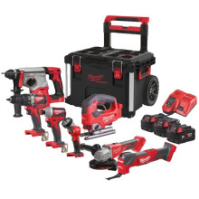 Набір акумуляторних інструментів Milwaukee M18 FPP8C-553P 4933498006