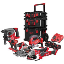 Набір акумуляторних інструментів Milwaukee M18 FPP8C-553P 4933498007