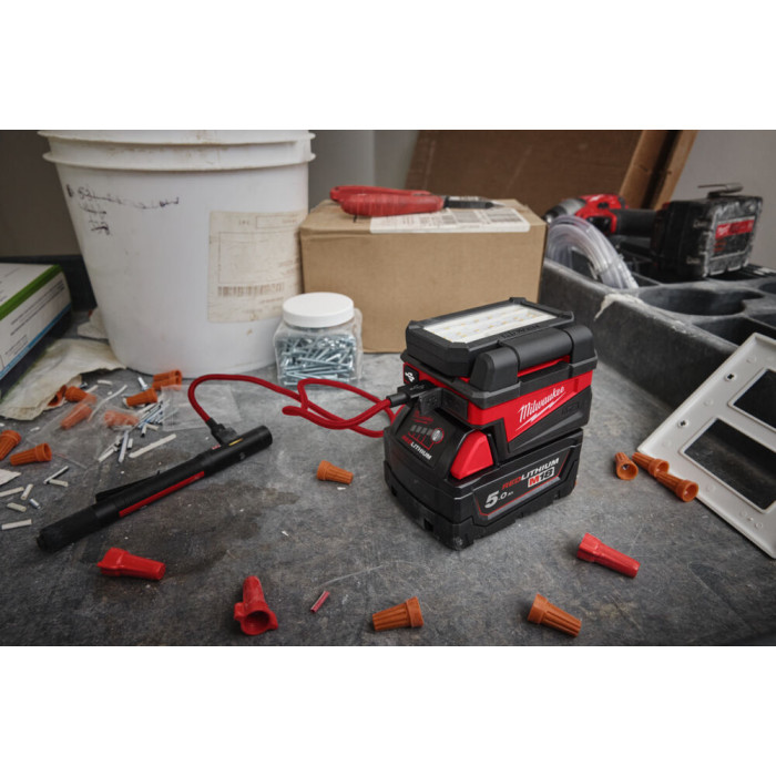 Прожектор аккумуляторный Milwaukee M18 ALIS-0 4933498148 без АКБ - изображение 5