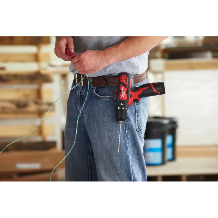 Дриль-шуруповерт ударний акумуляторний Milwaukee M12 BPD-202C 4933499465 - зображення 5