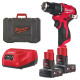 Дриль-шуруповерт ударний акумуляторний Milwaukee M12 BLPDRC-402С 4933500424