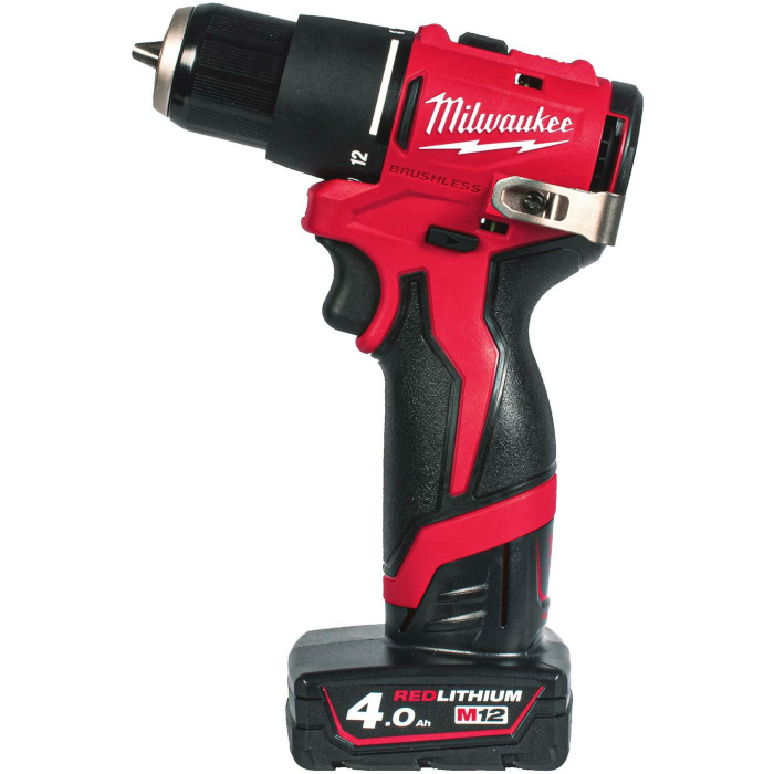 Дриль-шуруповерт ударний акумуляторний Milwaukee M12 BLPDRC-402С 4933500424 - зображення 3