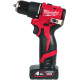 Дриль-шуруповерт ударний акумуляторний Milwaukee M12 BLPDRC-402С 4933500424 - зображення 3