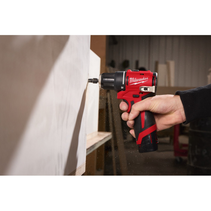 Дриль-шуруповерт ударний акумуляторний Milwaukee M12 BLPDRC-402С 4933500424 - зображення 6