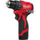 Дриль-шуруповерт ударний акумуляторний Milwaukee M12 BLDDRC-201BRF 4933500773 - зображення 2