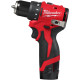 Дриль-шуруповерт ударний акумуляторний Milwaukee M12 BLDDRC-201BRF 4933500773 - зображення 3