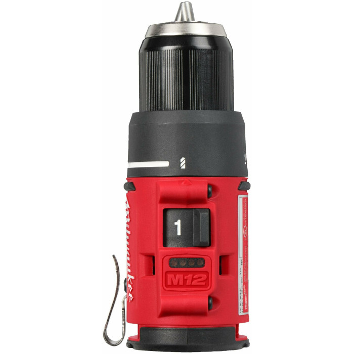 Дриль-шуруповерт ударний акумуляторний Milwaukee M12 BLDDRC-201BRF 4933500773 - зображення 6