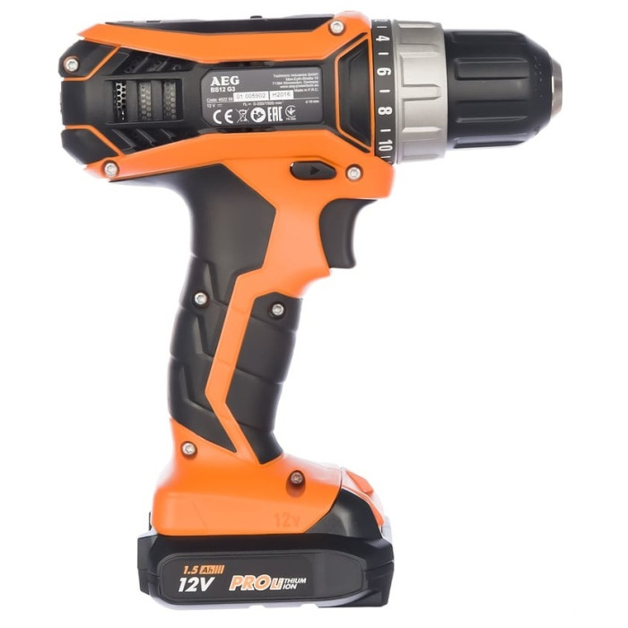 Дриль-шуруповерт акумуляторний AEG BS 12G3 LI-152C 4935451090 - зображення 3