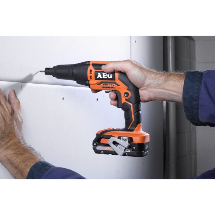 Шуруповерт акумуляторний для гіпсокартону AEG BTS18BL-0KIT1 4935459621 без АКБ - зображення 11