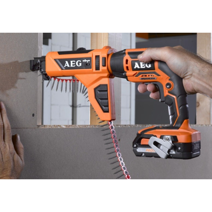 Шуруповерт акумуляторний для гіпсокартону AEG BTS18BL-0KIT1 4935459621 без АКБ - зображення 13