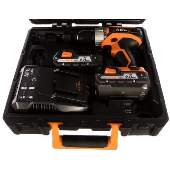 Дриль-шуруповерт акумуляторний AEG BS 18C2 LI-202C 4935459721 - зображення 7