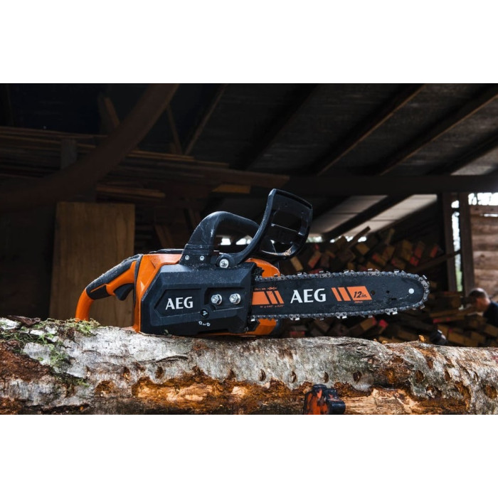 Цепная пила аккумуляторная AEG ACS18B30-0 без АКБ - изображение 7
