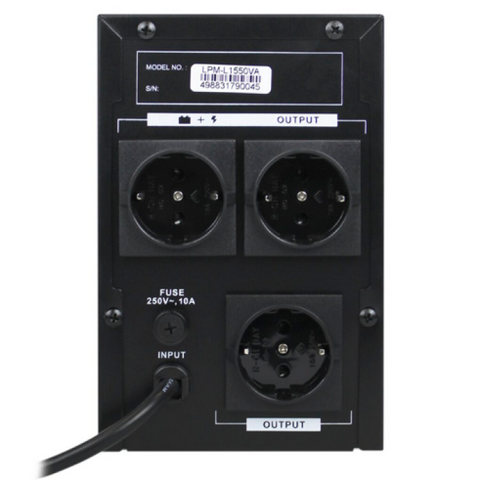 Лінійно-інтерактивне ДБЖ LogicPower LPM-L1550VA 4988 - зображення 5