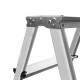 Лестница алюминиевая двухсторонняя STARK 2х6 133 см SDHR 406 HOME 526260204 - изображение 3