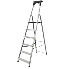 Лестница раскладная алюминиевая STARK 1х6 191 см SALT 506 PRO 527160103