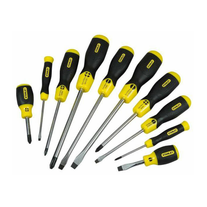 Набор отверток CushionGrip, 10 штук STANLEY 5-64-977 - изображение 2