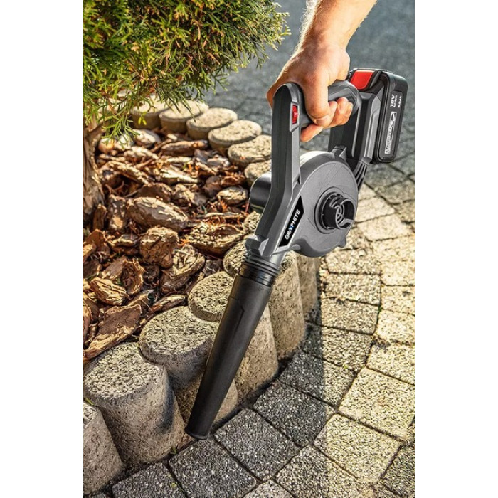 Повітродувка-пилосос акумуляторна GRAPHITE EBV280A без АКБ - зображення 10