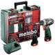 Дриль-шуруповерт акумуляторний Metabo PowerMaxx BS Set 600080880