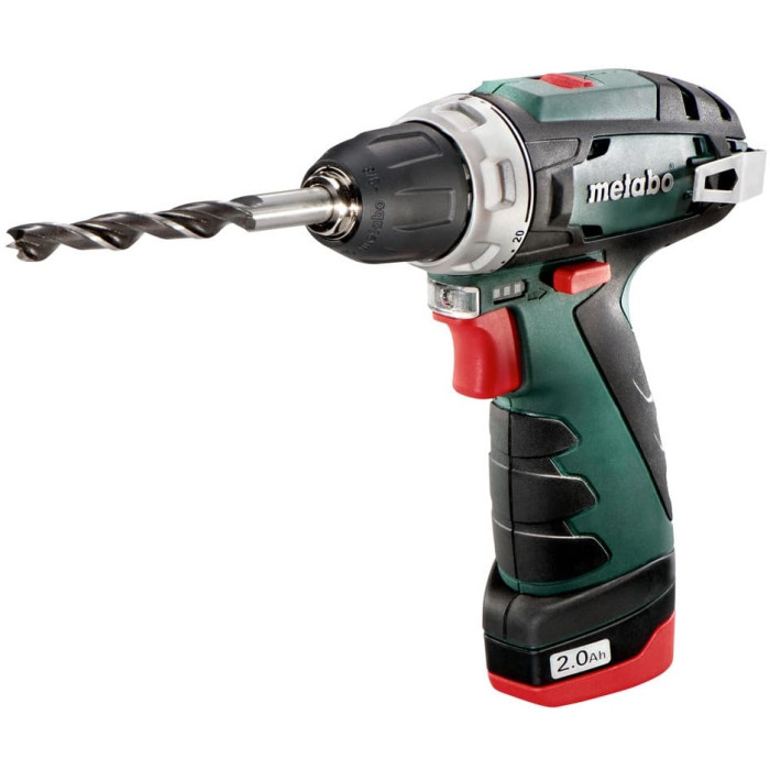 Дриль-шуруповерт акумуляторний Metabo PowerMaxx BS Set 600080880 - зображення 2