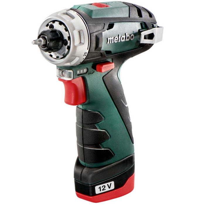Дриль-шуруповерт акумуляторний Metabo PowerMaxx BS Set 600080880 - зображення 3