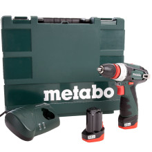 Дриль-шуруповерт акумуляторний Metabo PowerMaxx BS Quick 600156500