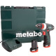 Дриль-шуруповерт акумуляторний Metabo PowerMaxx BS Quick 600156500