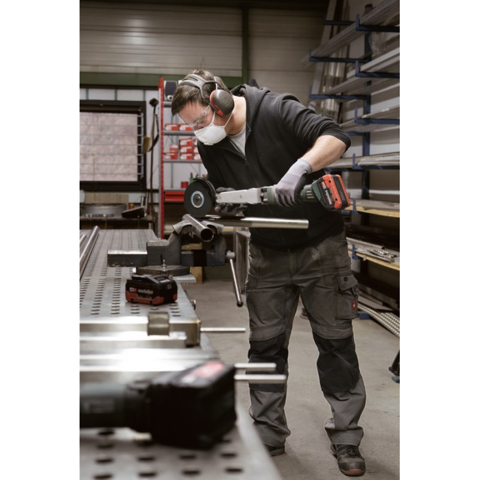 Шлифмашина для угловых сварных швов аккумуляторная Metabo KNS 18 LTX 150 600191850 без АКБ - изображение 3
