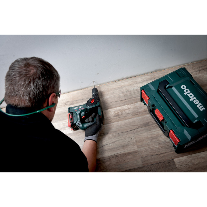 Перфоратор акумуляторний Metabo PowerMaxx BH 12 BL 16 600207500 - зображення 4