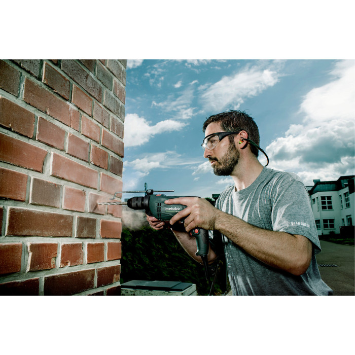 Дриль ударний з набором майстра Metabo SBE 650 SET 600742870 - зображення 3