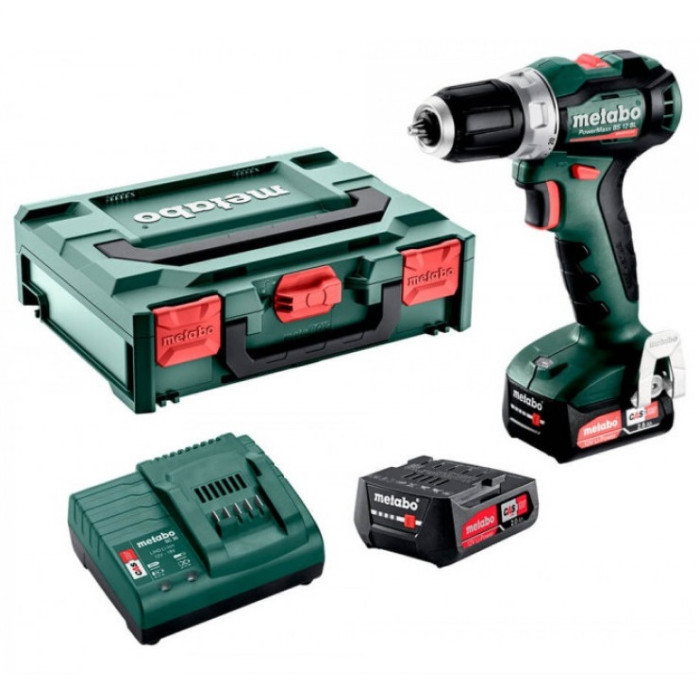 Дриль-шуруповерт акумуляторний Metabo PowerMaxx BS 12 BL 601044500