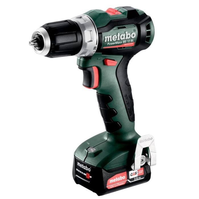 Дриль-шуруповерт акумуляторний Metabo PowerMaxx BS 12 BL 601044500 - зображення 2