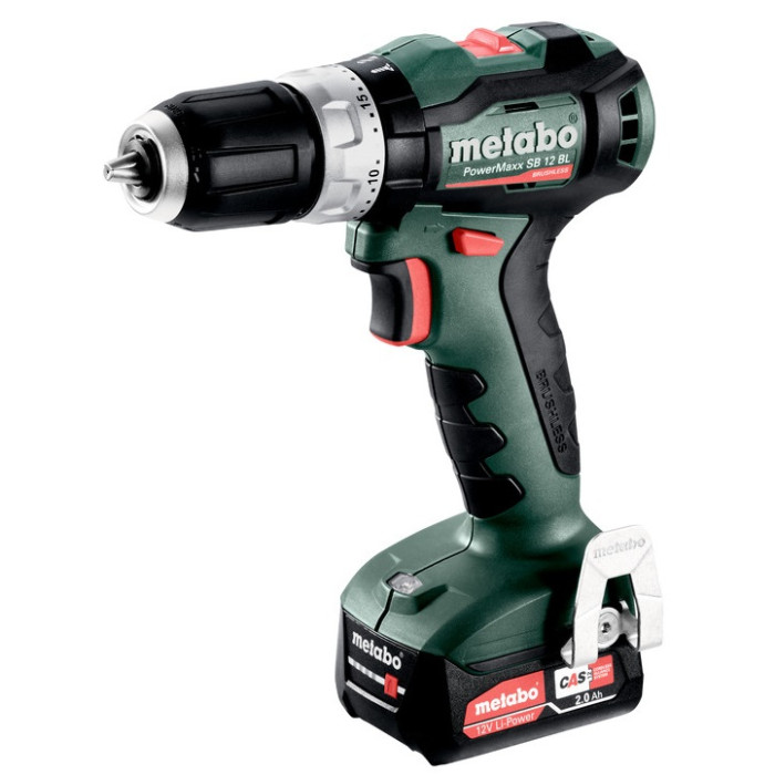 Дриль-шуруповерт ударний акумуляторний Metabo PowerMaxx SB 12 BL 601046500 - зображення 2