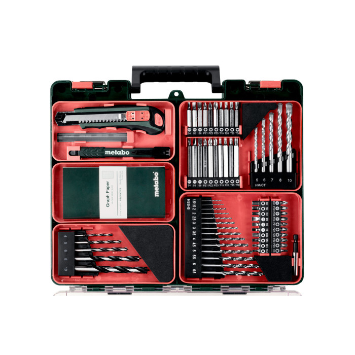 Дриль-шуруповерт ударний акумуляторний Metabo PowerMaxx SB 12 Set 601076870 - зображення 5