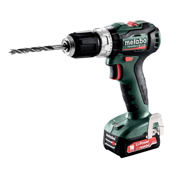 Дрель-шуруповёрт ударная аккумуляторная Metabo PowerMaxx SB 12 BL 601077500 - изображение 2