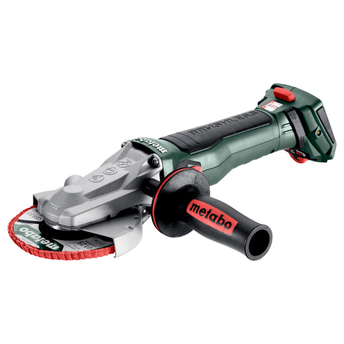 Угловая шлифмашина аккумуляторная Metabo WVBF 18 LT BL 11-125 Quick 601307840 без АКБ - изображение 2