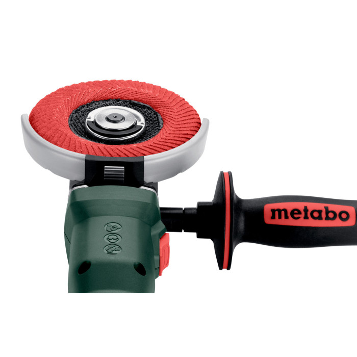 Угловая шлифмашина аккумуляторная Metabo WVBF 18 LT BL 11-125 Quick 601307840 без АКБ - изображение 3