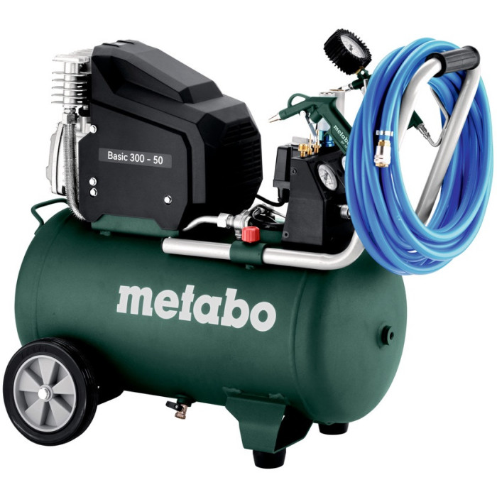 Компрессор поршневой масляный Metabo Basic 300-50 601525000 - изображение 3
